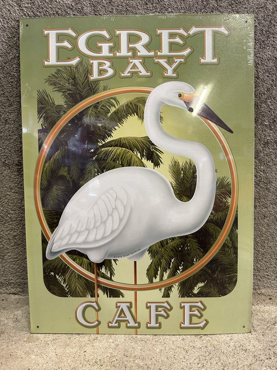 Insegne: Egret bay cafe storch – Nuovo (secondo la descrizione) da Reinach AG venduto da rares75