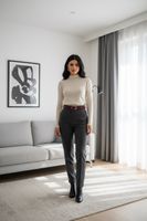 Ceinture Grace & Mila Bordeaux — Boucle Dorée — Neuve
