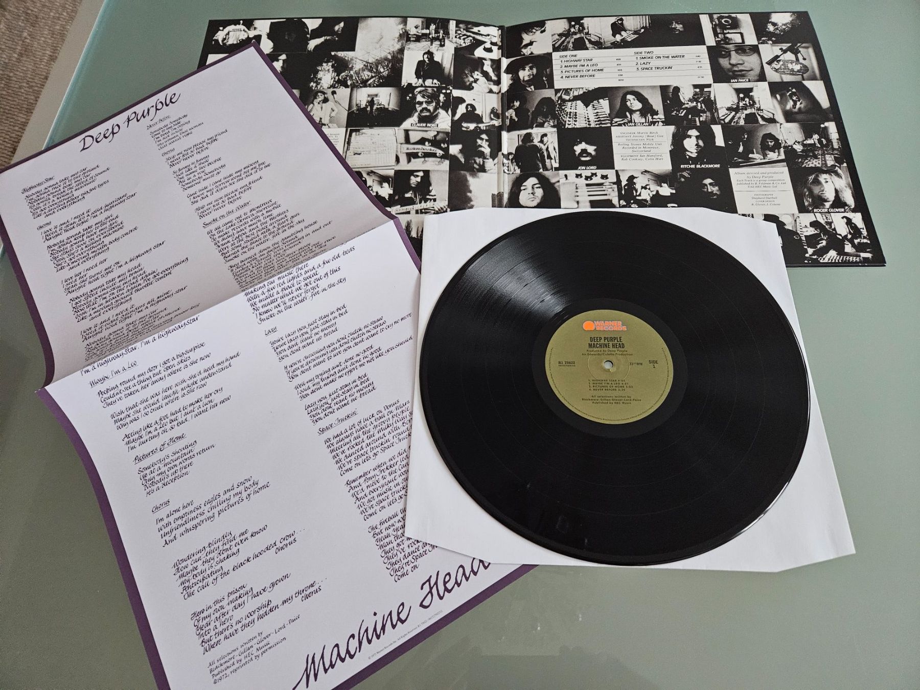 Dischi in vinile: Deep Purple Machine Head LP 180Gr Vinyl NM – Usato da Herzogenbuchsee venduto da zloplio72 2