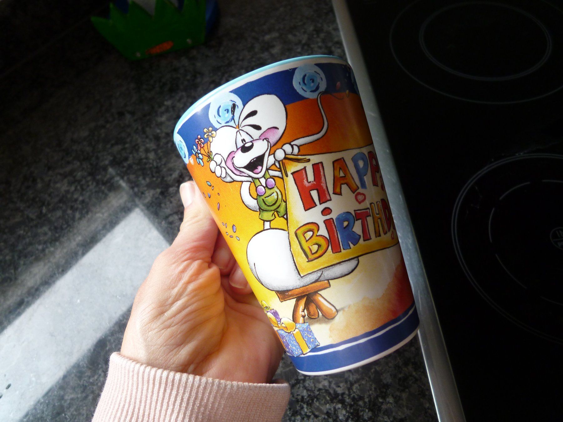 Tassen: DIDDL Kaffeetasse Tasse MUG  happy birthday – Gebraucht aus Dättlikon von Mamakuga 3