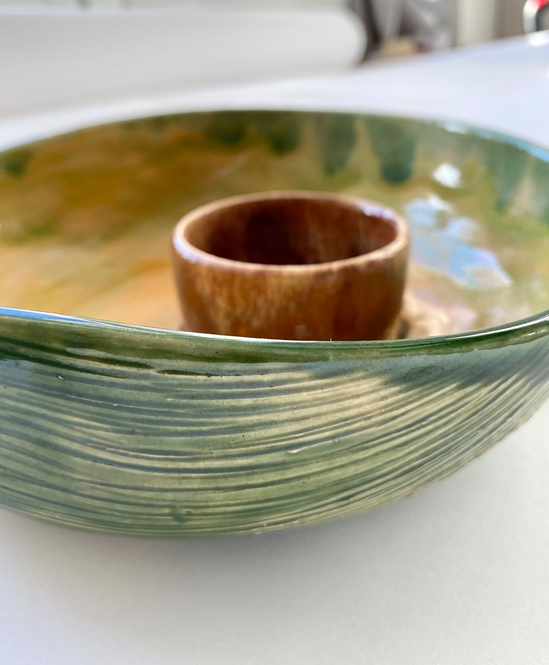 Servierplatten: Designer Apéro Schale aus Keramik – Neu (gemäss Beschreibung) aus Olten von ksenya.s 3