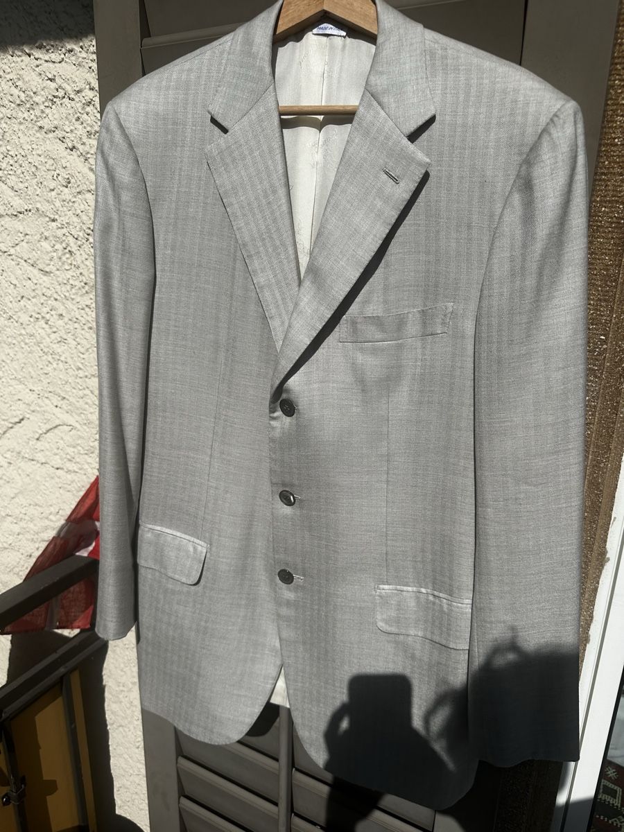 Brioni Completi: Brioni Sakko Kaschmir, Hellgrau, Grösse 50 – Usato da Zürich venduto da hannahbuettgen 5