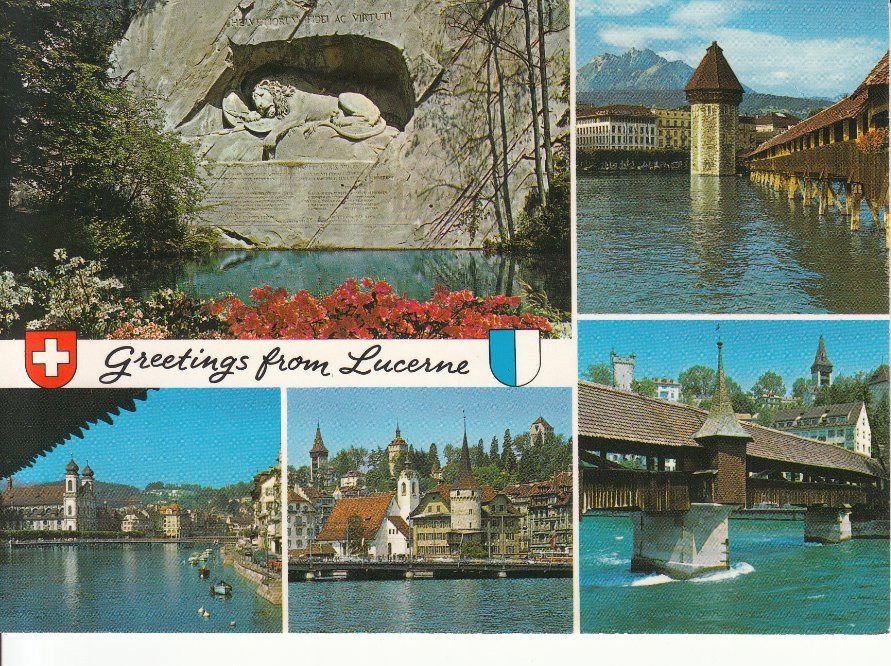 Cartoline postali: Luzern ca. 1970 – Usato da Bürglen TG venduto da StampGraf