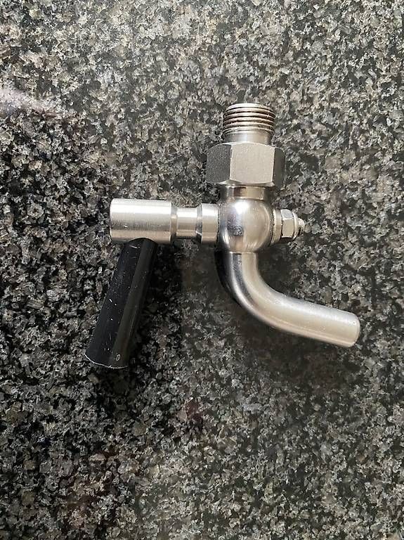 Zubehör: Ablasshahn, rostfrei – Gebraucht aus Strengelbach von Luftschutzsoldat
