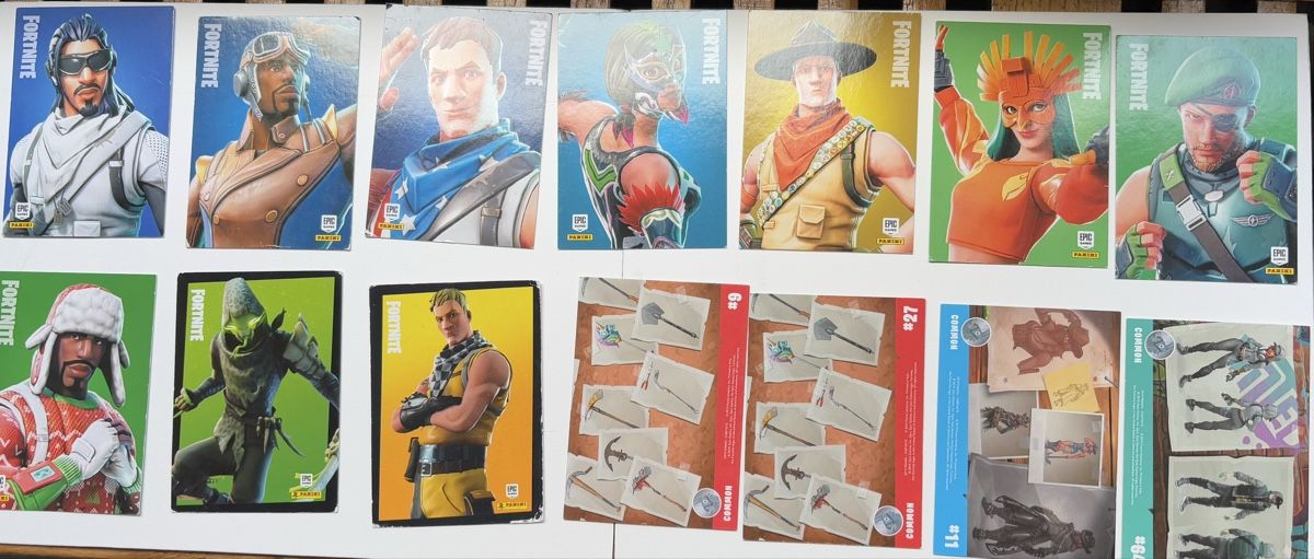 Karten: 14 Fortnite Karten – Gebraucht aus Basel von JM_Cards