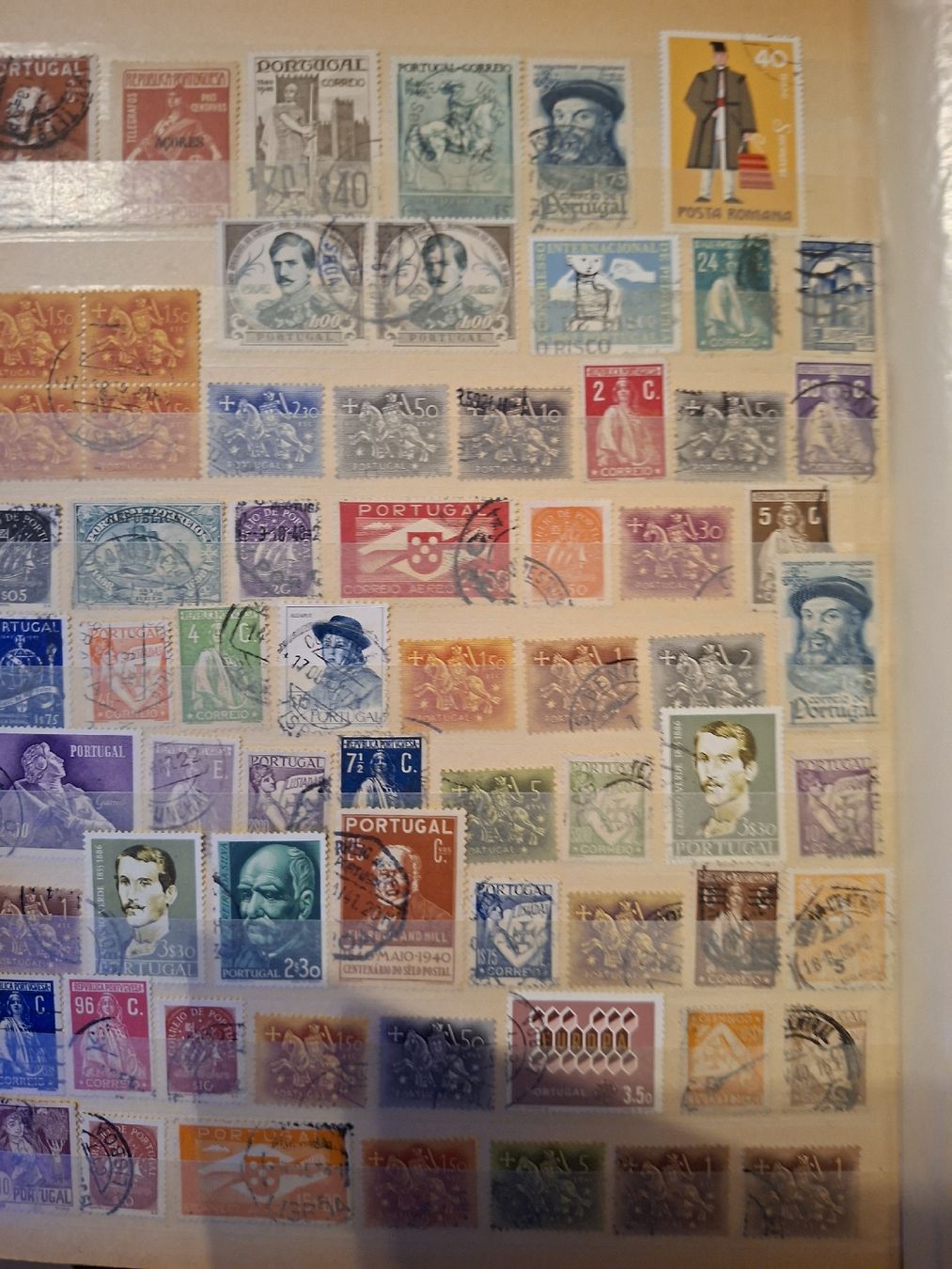Tutti i francobolli: Briefmarken Portugal / Div. Länder  – Usato da Balgach venduto da SIMEON27 2