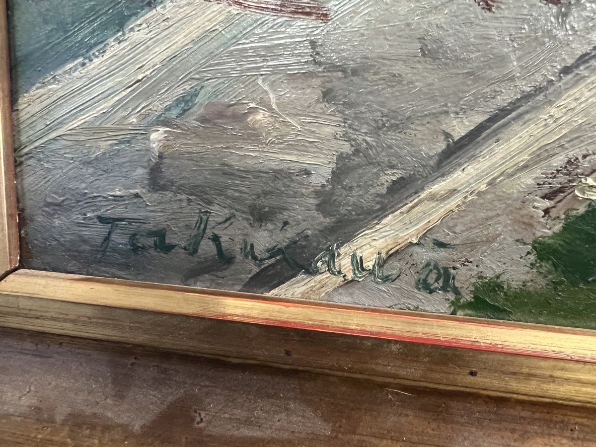 Dipinti: HUILE SUR PANNEAU SIGNÉE – Usato da Genève venduto da Qanil77 3