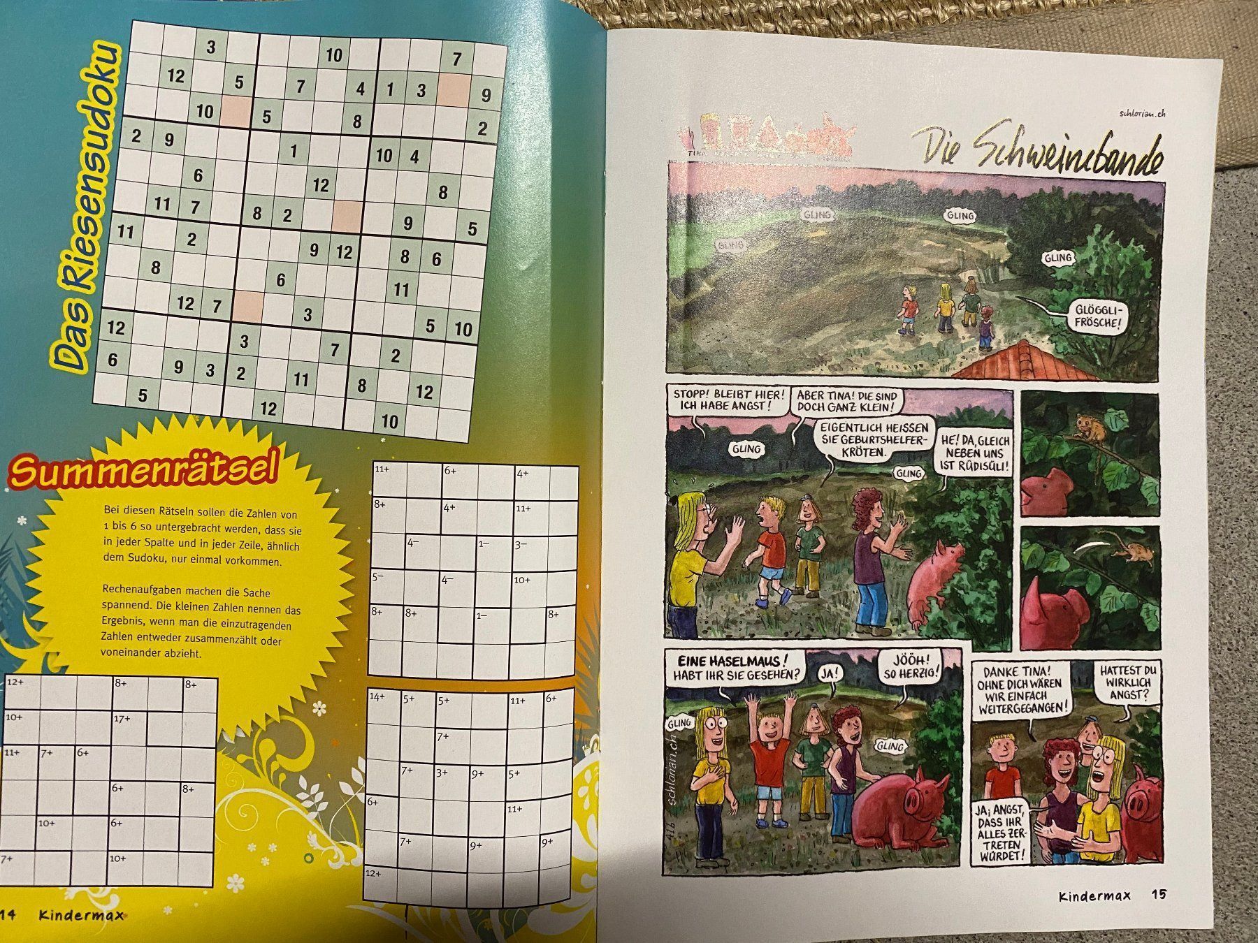 Ravensburger Giochi: Kinder Max - Lesen - Rätseln - Malen – Nuovo (secondo la descrizione) da Buttwil venduto da Mmkg 3