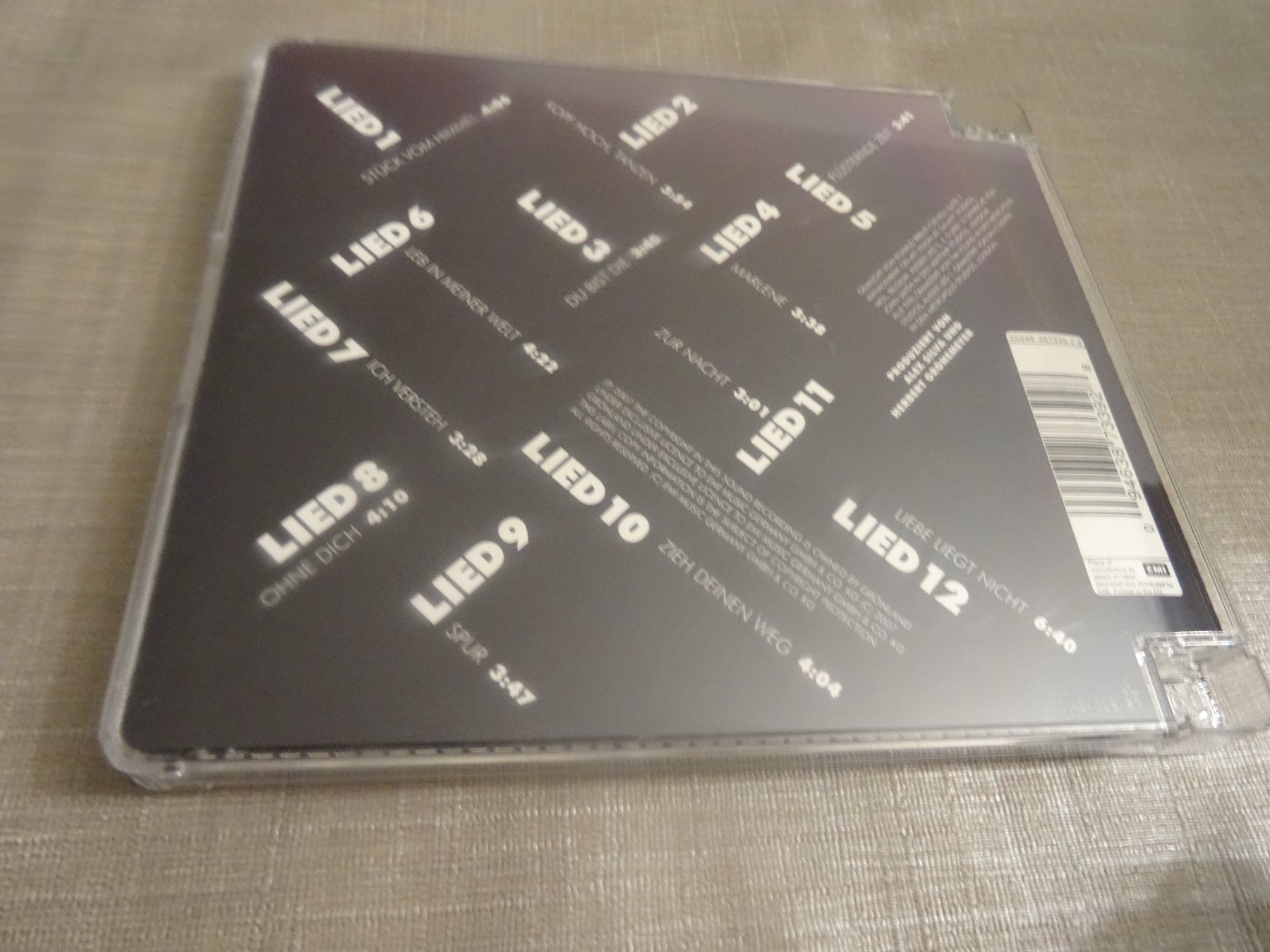 CD: Herbert Grönemeyer - 12 Zwölf - CD – Usato da Olten venduto da Disc-Ausverkauf 1