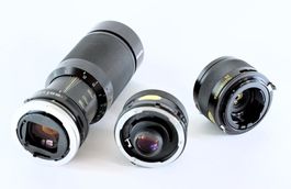 Objektiv Tamron  80 – 210 mm (mit Adapter)