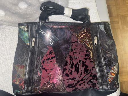 Schicke Stefano Handtasche, neu mit Etikett