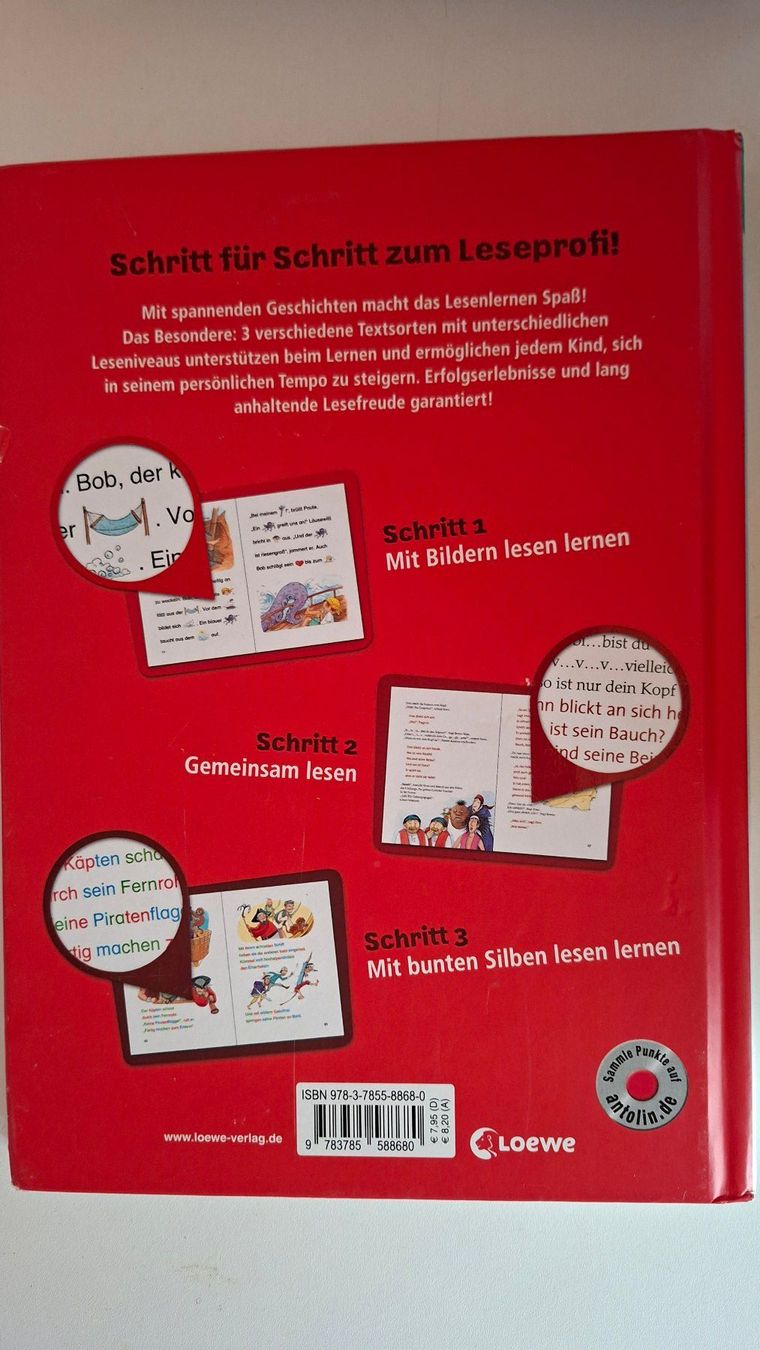 Libri: Lesenlernen Piratengeschichten, 1. Klasse – Usato da Dietikon venduto da Buchantiqdietikon 1