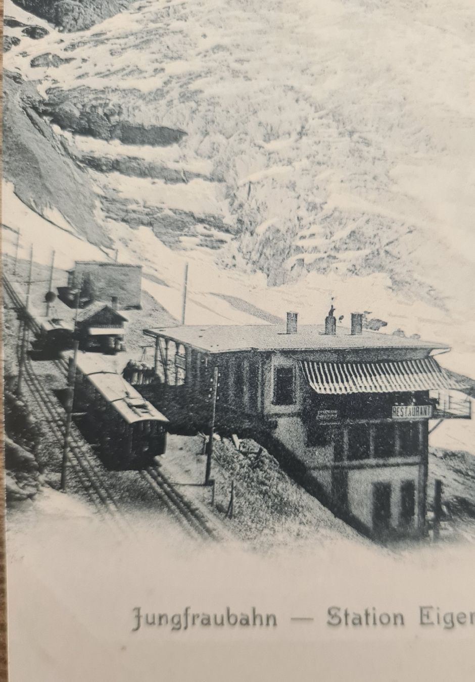 Cartoline postali: Jungfraujoch - Station Eigergletscher – Usato da Ebikon venduto da Donar50 1