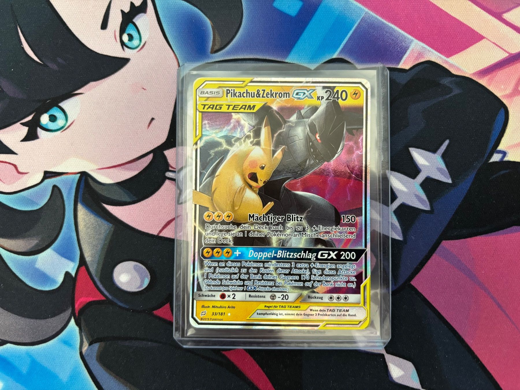 Pokémon Carte collezionabili: 2019 POKEMON Pikachu & Zekrom GX Team Up 033 – Usato da Wilen (Sarnen) venduto da Seeungeheuer
