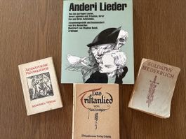 4 Liederbuecher gebraucht gemischte Ausgaben