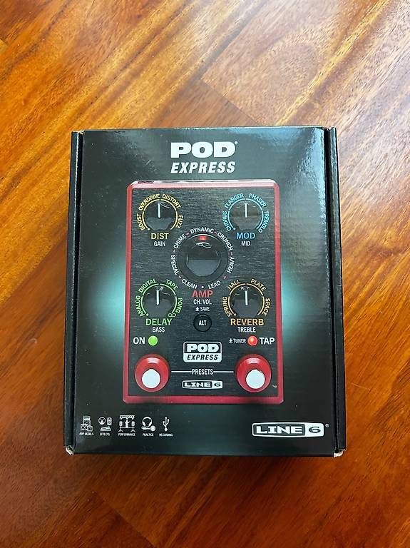 Strumenti musicali: Line 6 POD Express  Pédale multi-effets guitare – Usato da Plan-les-Ouates venduto da den_mkx5