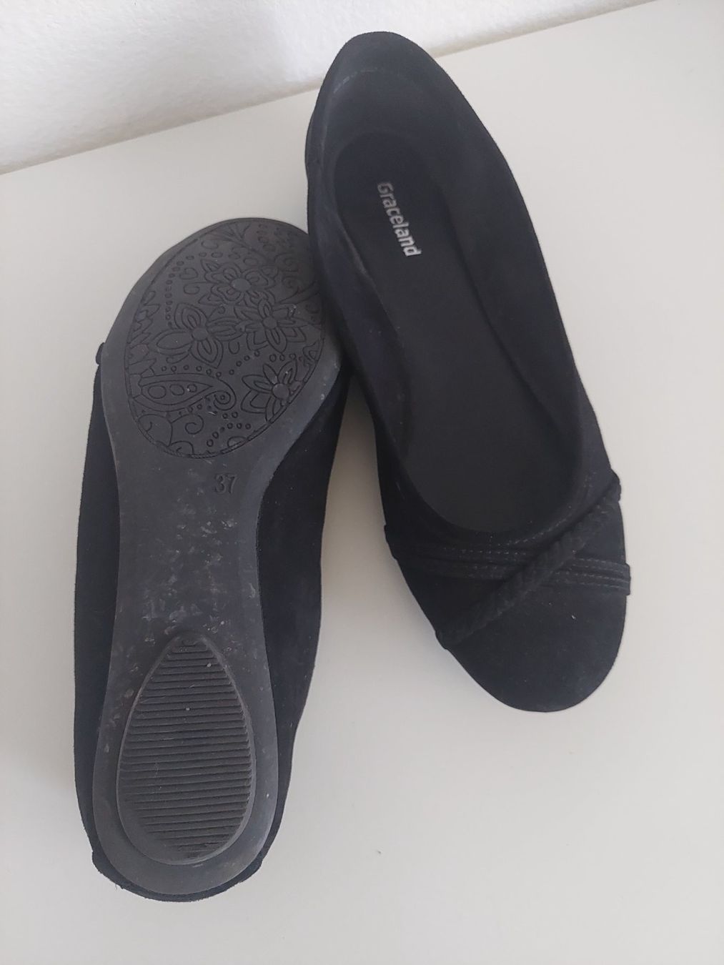 Graceland Chaussures femmes: SCHWARZER BALLERINA GR. 37 – D'occasion à Münchenstein par Strupfi 2