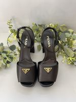 PRADA Platform Sandals heels  -- 40.5 EU -- New 🖤✨