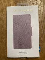 iPhone 2020 5.4" Hülle Wallet Case Neu! Lederoptik Lila Flie