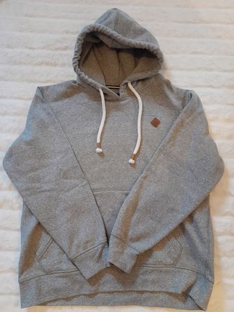 Pull à capuche Jack&Jones gris chiné - Taille M,