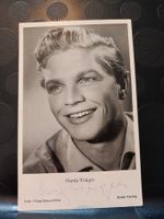 Hardy Krüger - signierte alte Autogrammkarte