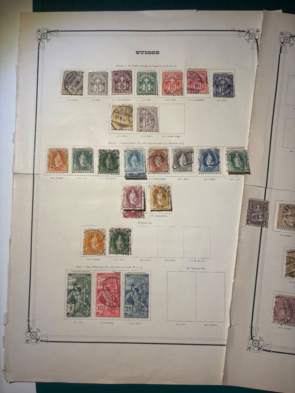 Alle Briefmarken: BM Jede Menge...ab Uralt.. – Gebraucht aus Utzenstorf von Rose0303 4