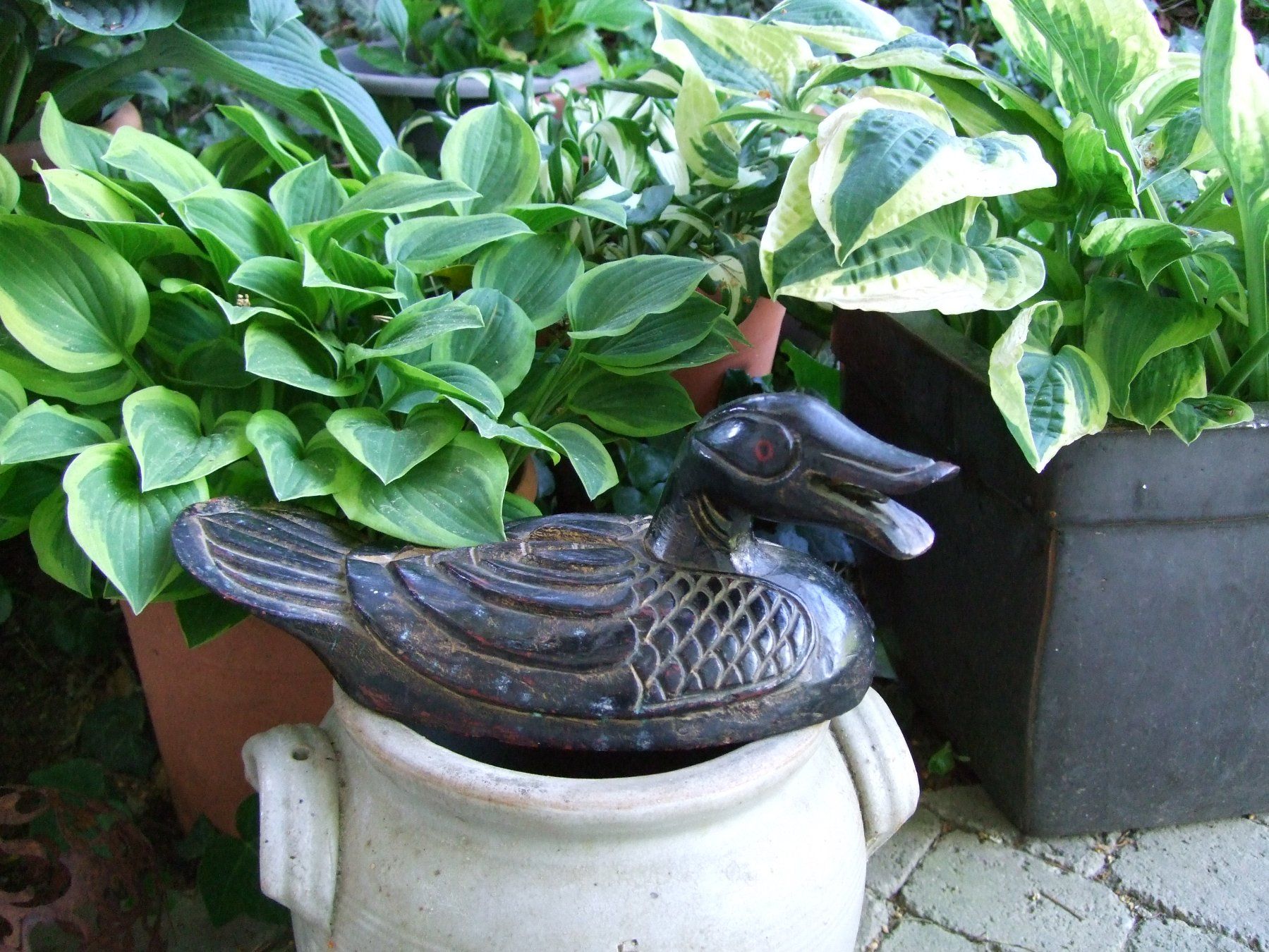 Figurines: Holzente / Lockente / Gartendekoration – D'occasion à Teufen ZH par Kaminta 2