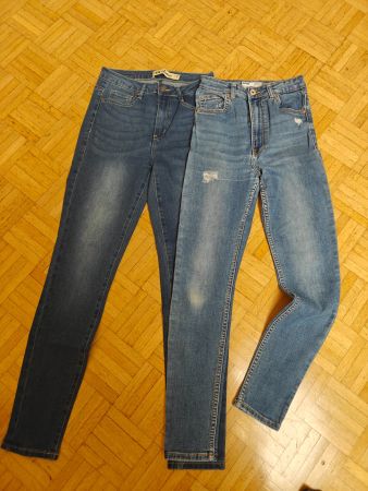 Damen Jeans Set 2 Stück blau verschiedene Modelle