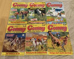 Conny Mädchen-Pferde-Abenteuer-Hefte, gut erhalten, 6 Stk.