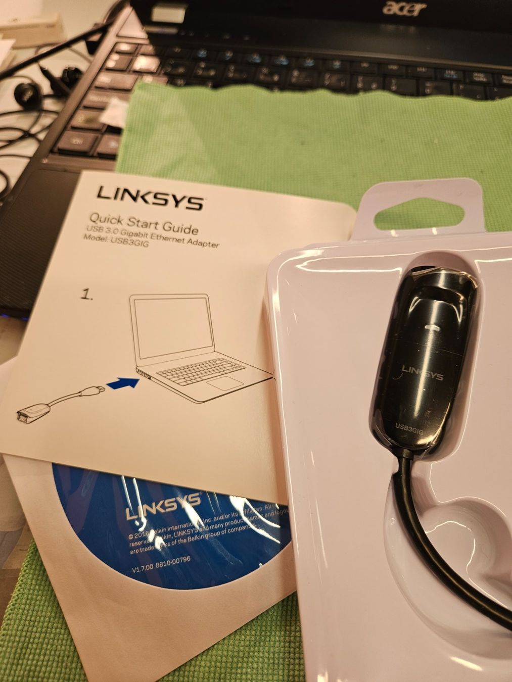 Linksys Laufwerke & Adapter: Linksys Adapter Gigabit USB 3.0 – Neu und originalverpackt aus Zürich von  4