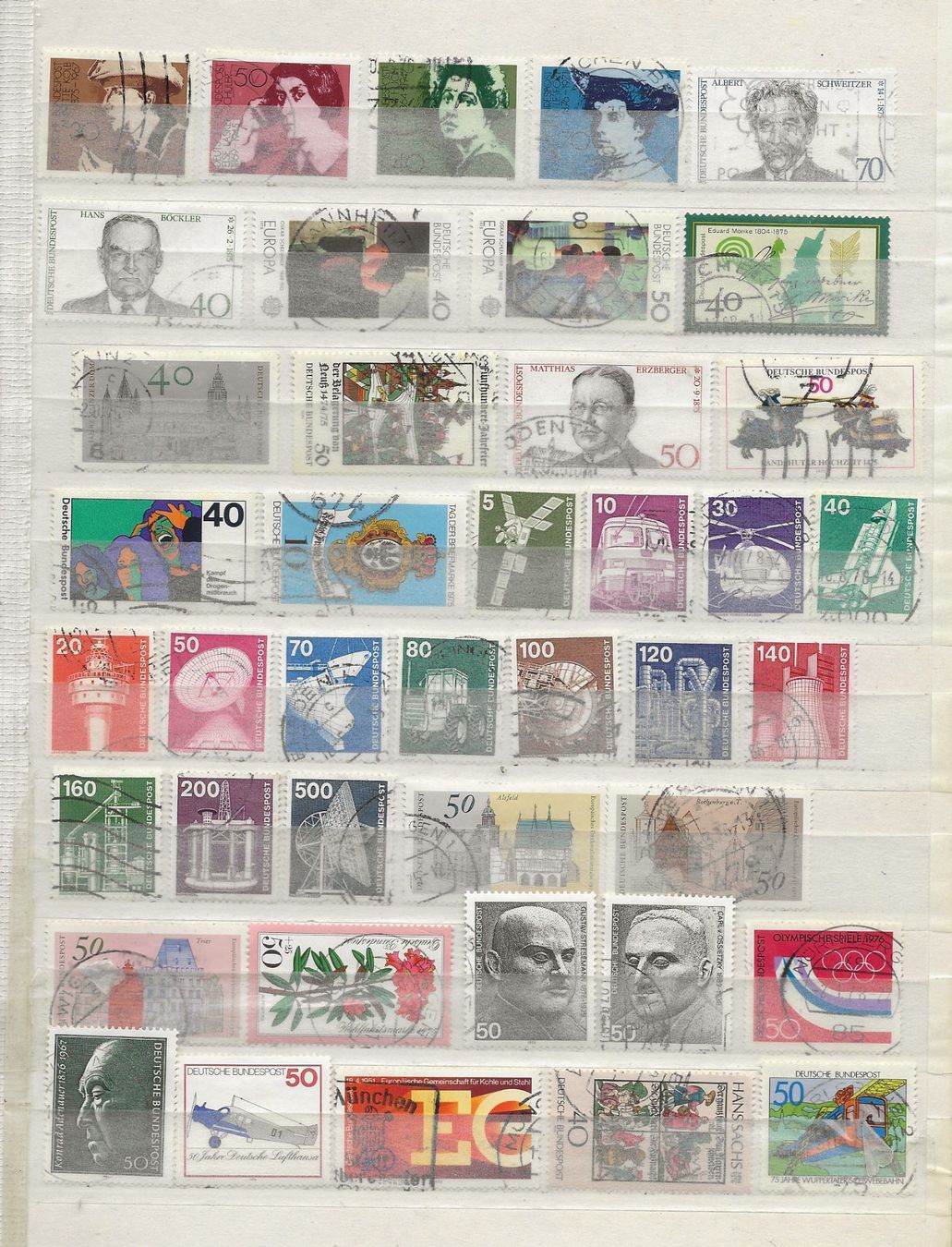 Tutti i francobolli: RFA Lot 1973 ... – Usato da Sion venduto da PierreP01 1