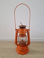 Vintage MEVA 863 Petroleumlampe/Sturmlaterne - Orange
