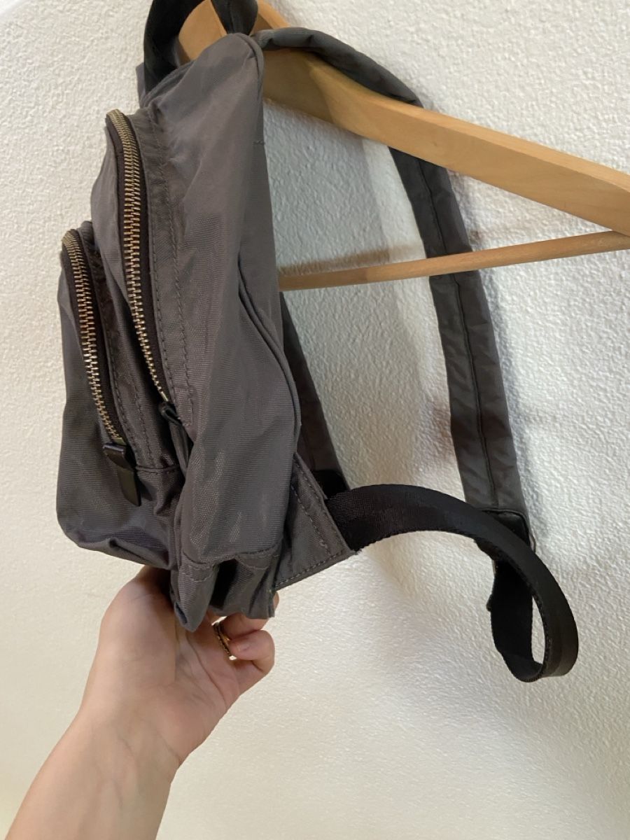 Marc Jacobs Zaini: Marc Jacobs Mini Backpack Charcoal Nylon Rucksack – Usato da Münchenstein venduto da B771 5