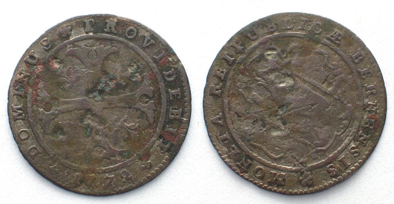 Tutti le monete: BERN Halbbatzen 1772 Billon RAR!!! – Usato da Riehen venduto da sesambestcoins2004