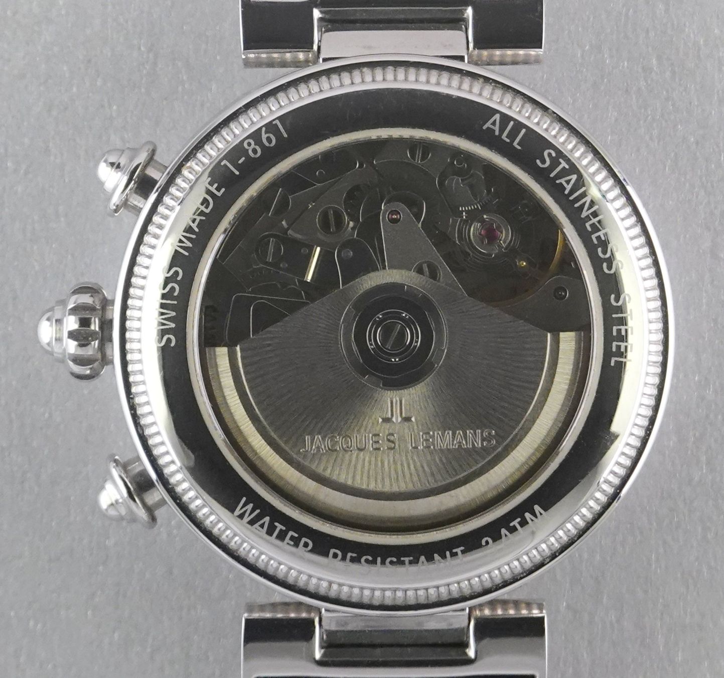 Jacques Lemans Orologi: Jacques Lemans: Chrono / triple date / Mondphase Kal. 7751 – Usato da Meilen venduto da Anonymous3 1