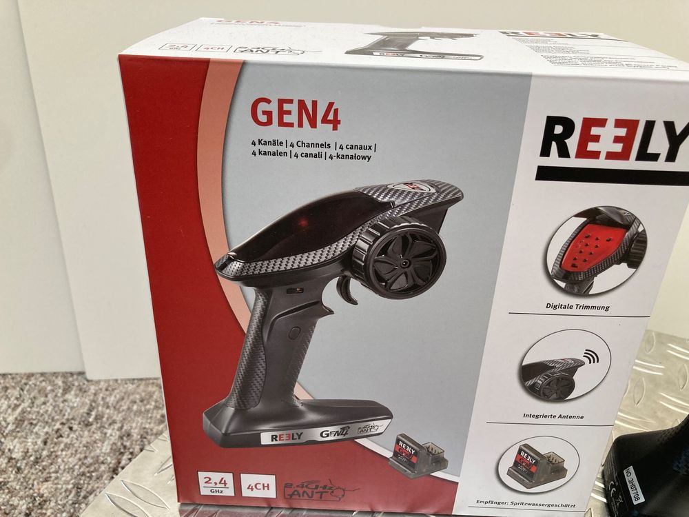 Reely Gen4 P-Fernsteuerung 2,4 GHz 4-Kanal inkl. Empfänger (Neu und ...