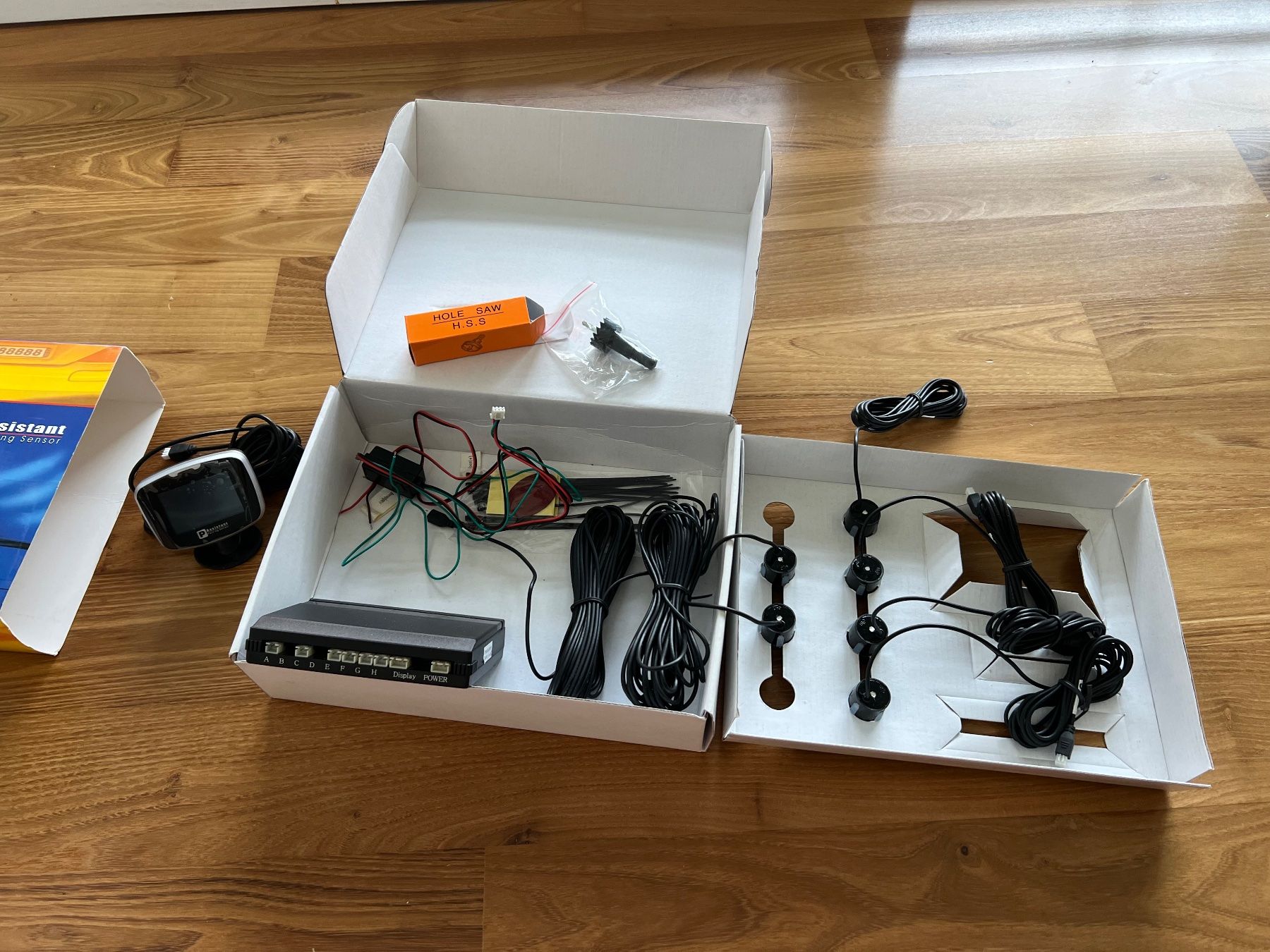 Accessori per altri veicoli: Einparkhilfe Einbau-Kit - 6 Sensoren und Display - neu – Nuovo e nell'imballaggio originale da Winterthur venduto da mar_mvk8 2