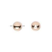 10 Metall Perlen 4mm rose gold