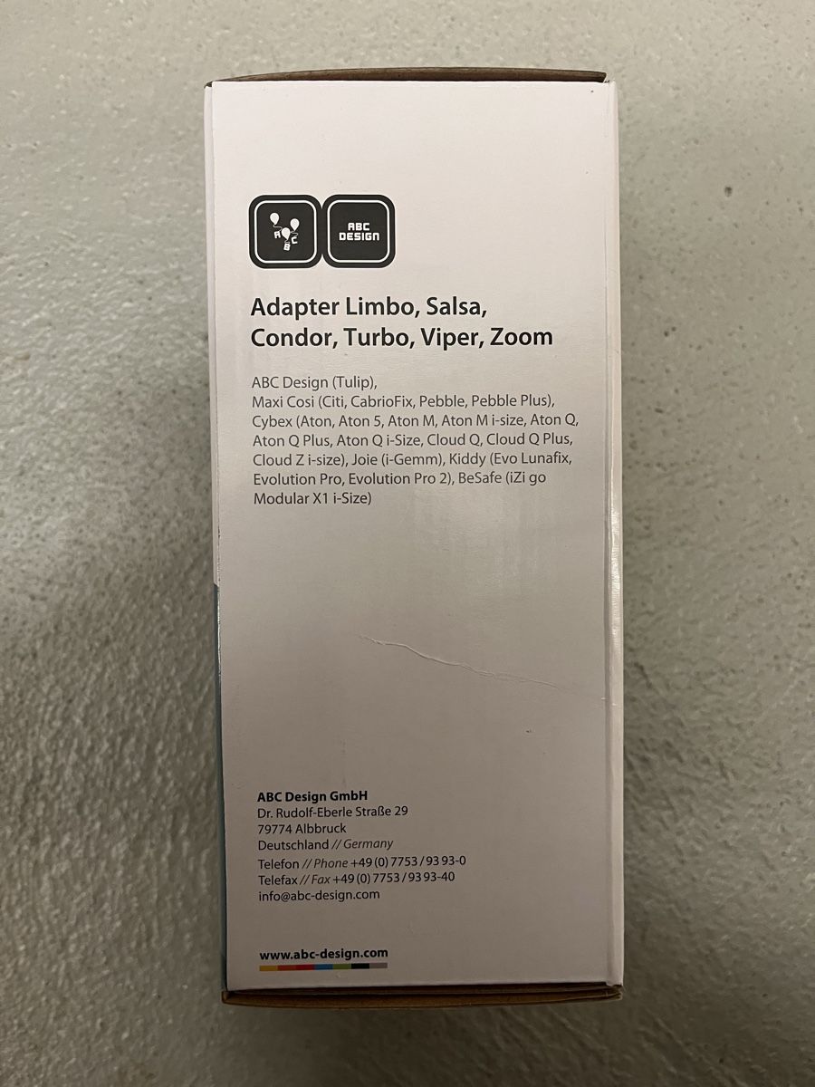 Unità & Adattatore: ABC Design Kinderwagen Adapter – Nuovo (secondo la descrizione) da Wettingen venduto da xiaoshir 2