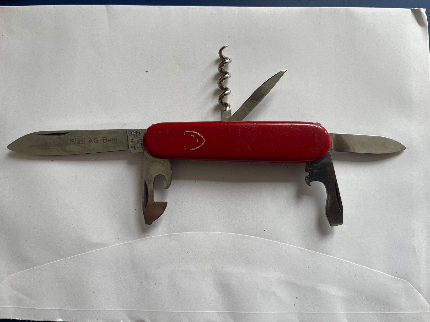 Victorinox Coltelli tascabile: Victorinox Werbemesser,  Bläsi AG Bern – Usato da Dintikon venduto da Redgar58 1