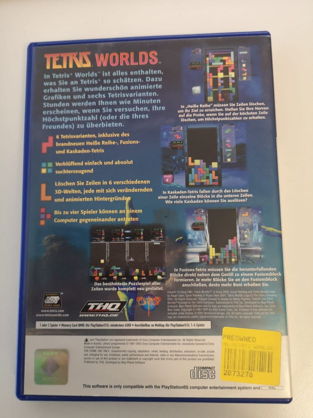 Giochi: Tetris Worlds (PS2) – Usato da Herisau venduto da Seyashop_2 2