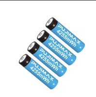 Fujimax 4255mWh Akkus, 1.5V, Neu, 4 Stk., Top Preis!