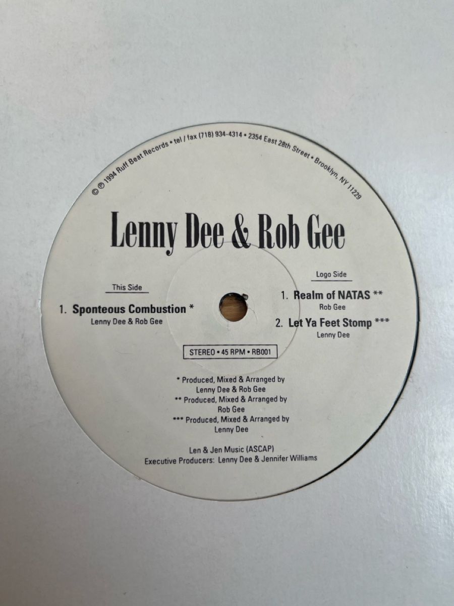 Dischi in vinile: Lenny Dee & Rob Gee Hardcore / Gabber Vinyl – Usato da Wangen b. Olten venduto da break72 1