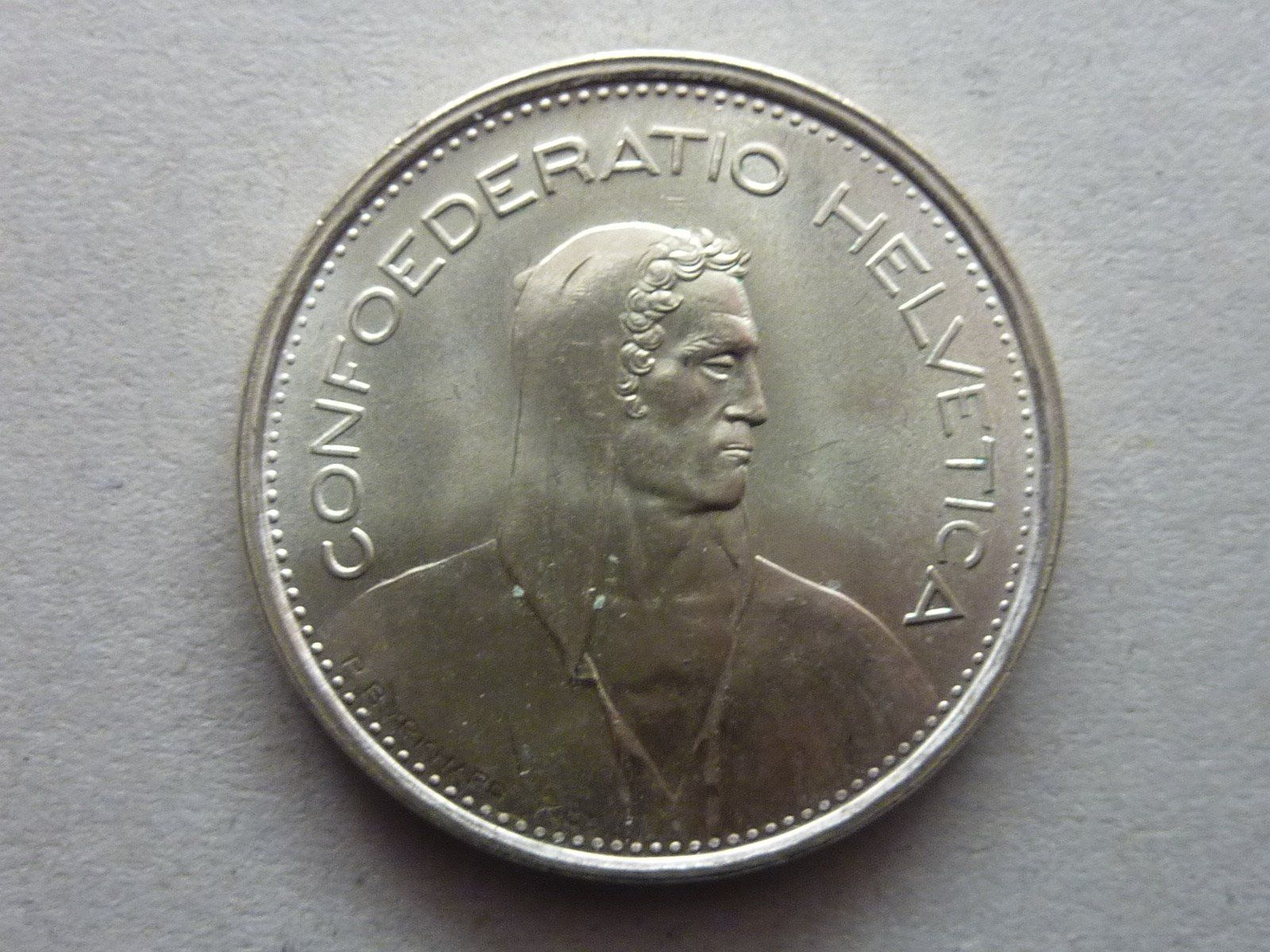 Tutti le monete: 5 Fr.  1967  unz. / stgl. – Nuovo (secondo la descrizione) da Seon venduto da aee_7gpz 1