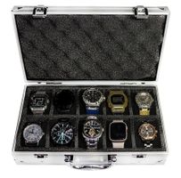 Hartschalenkoffer für 10 Uhren  -- Malette rigide 10 montres
