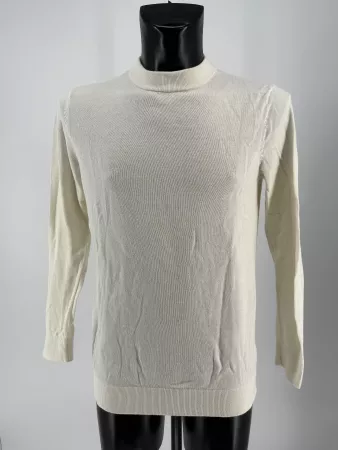 Strick Pullover cremeweiss Gr. S Slim Fit von H&M