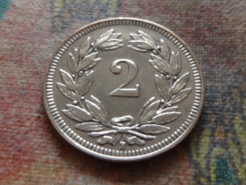 Tutti le monete: 2 Rp. 1913  (B) – Usato da Romanel-sur-Lausanne venduto da Swift13 1