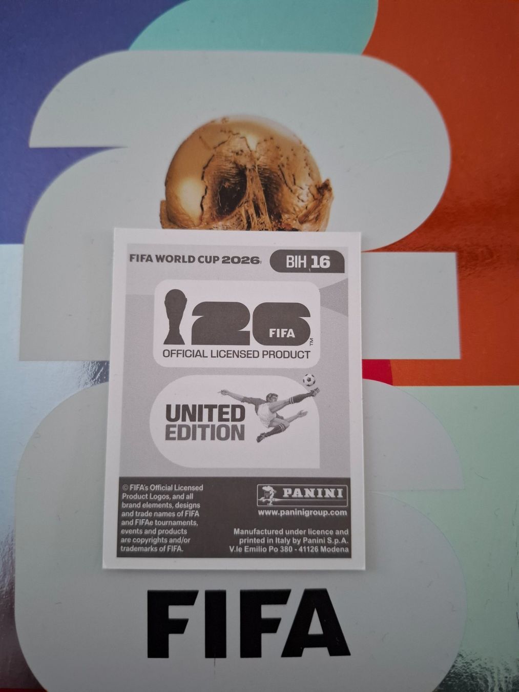 Panini Carte collezionabili: Panini WM Sticker BIH 16 Amar Memic – Nuovo (secondo la descrizione) da Frauenfeld venduto da CymonHardy 1