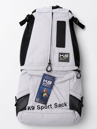 Neuer K9 Sport Sack Knavigate Hunde-Tragerucksack in Grau 
