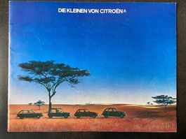 CITROËN 2CV Dyane Mehari Ami Prospekt catalogue 1977 MY 1978